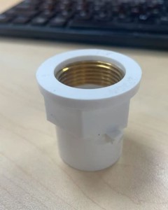 Coupling 25mmx3/4" female copper thread